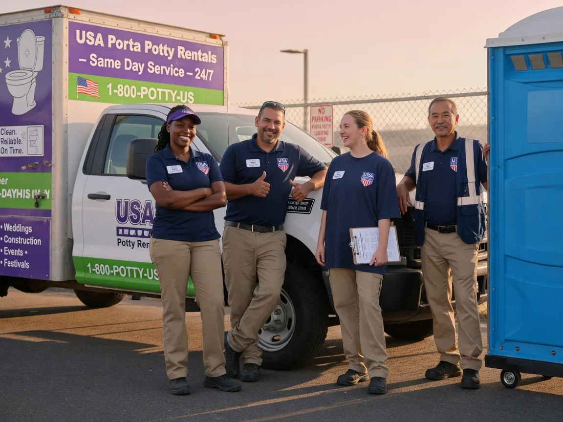 Porta Potty Rental company in Falcon Heights, TX