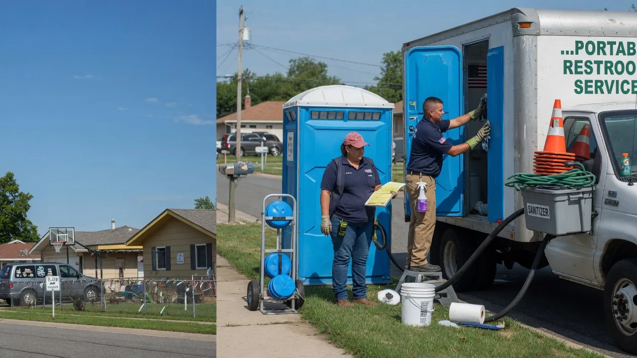 Portable Toilet Rental in Falcon Heights, TX near me